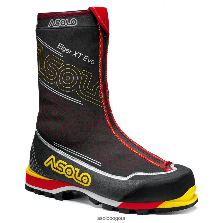 Asolo negro/rojo eiger xt evo gv hombres JHHXP455