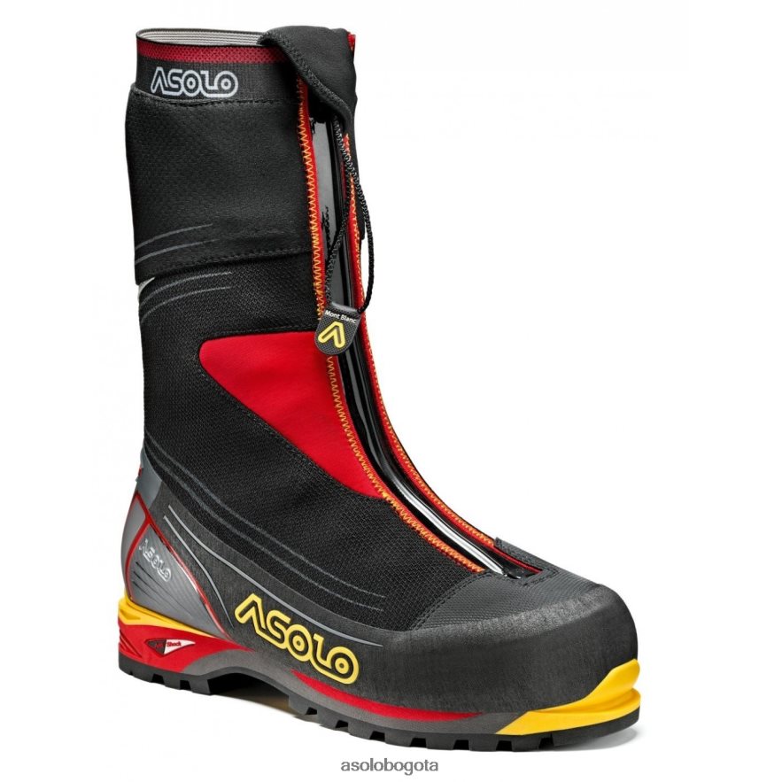 Asolo negro/rojo hombres mont blanc gv JHHXP453
