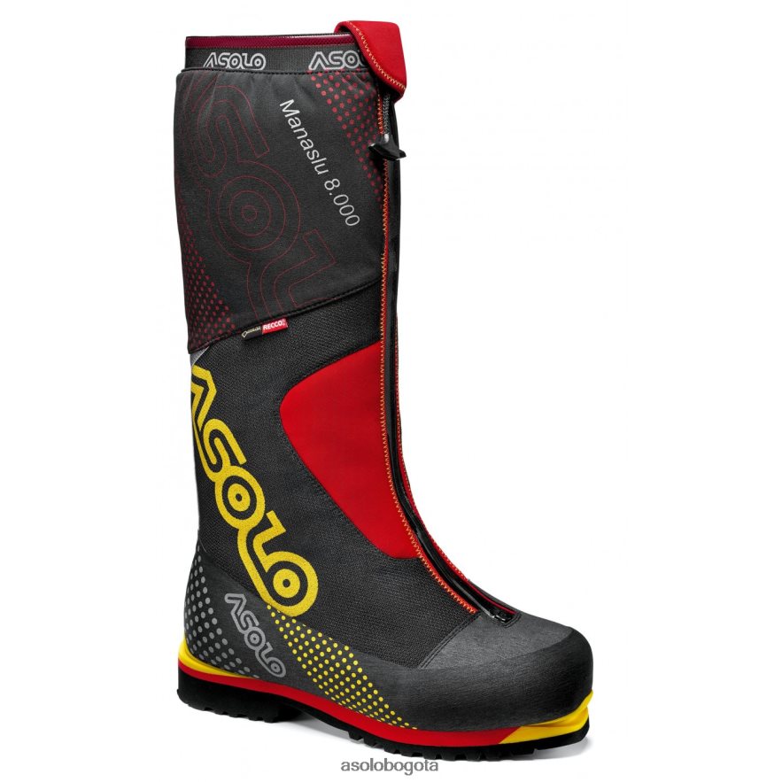 Asolo negro/rojo manaslu 8000 gv hombres JHHXP452