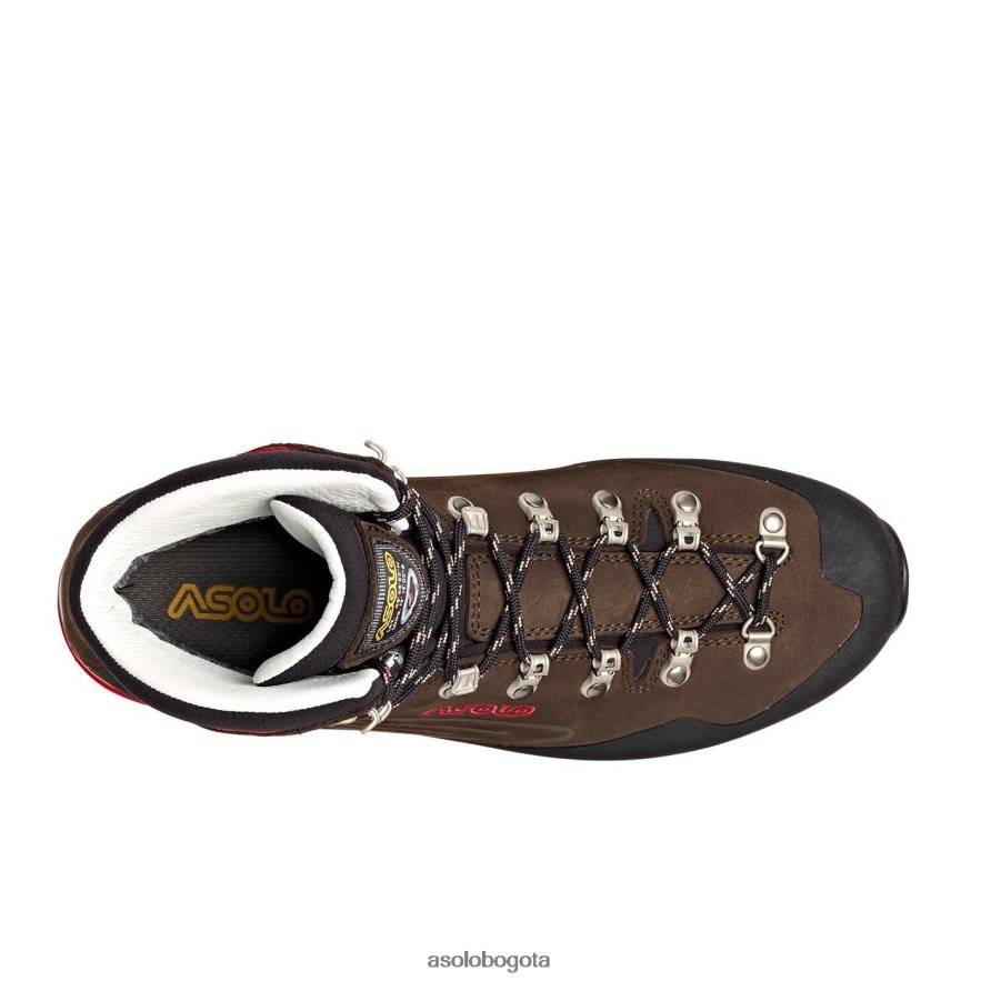 Asolo marrón oscuro/rojo hombres gv superiores JHHXP472