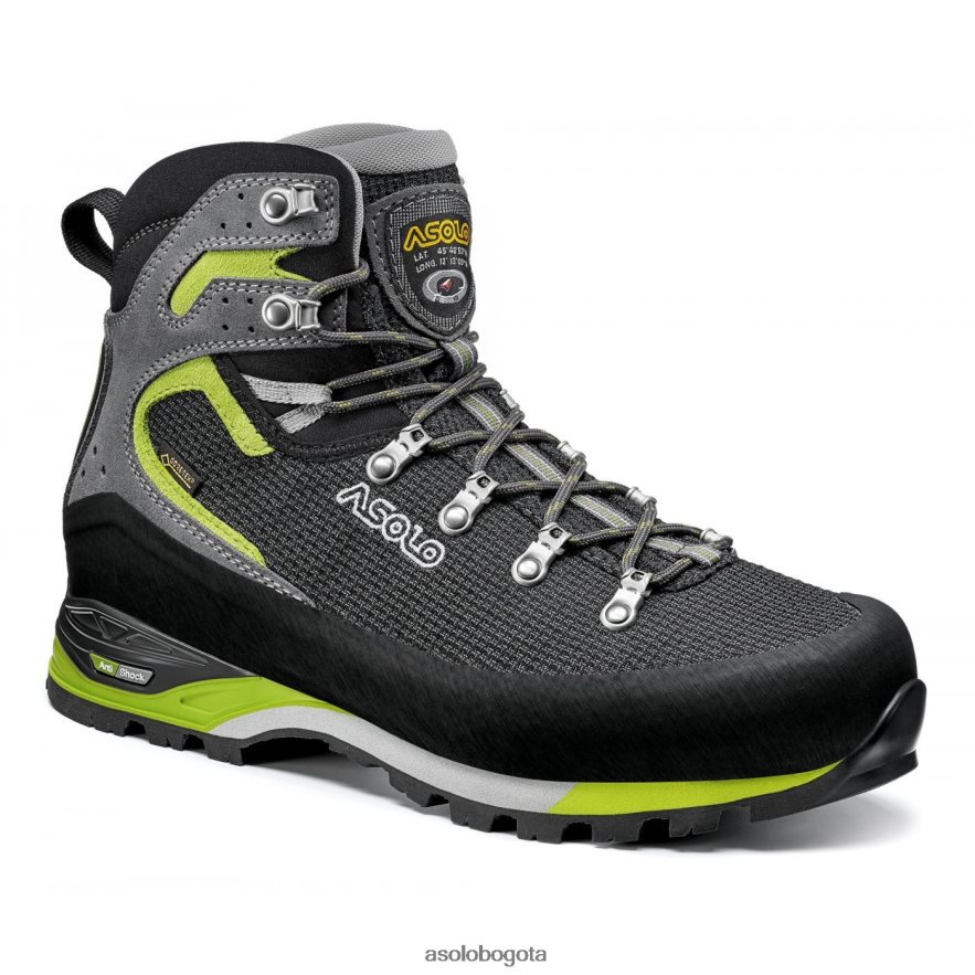 Asolo negro/verde lima corax gv hombres JHHXP4155