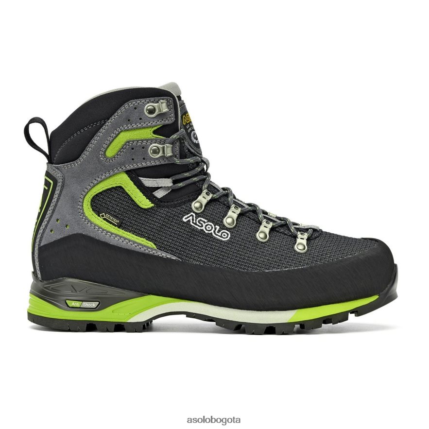 Asolo negro/verde lima corax gv hombres JHHXP4155