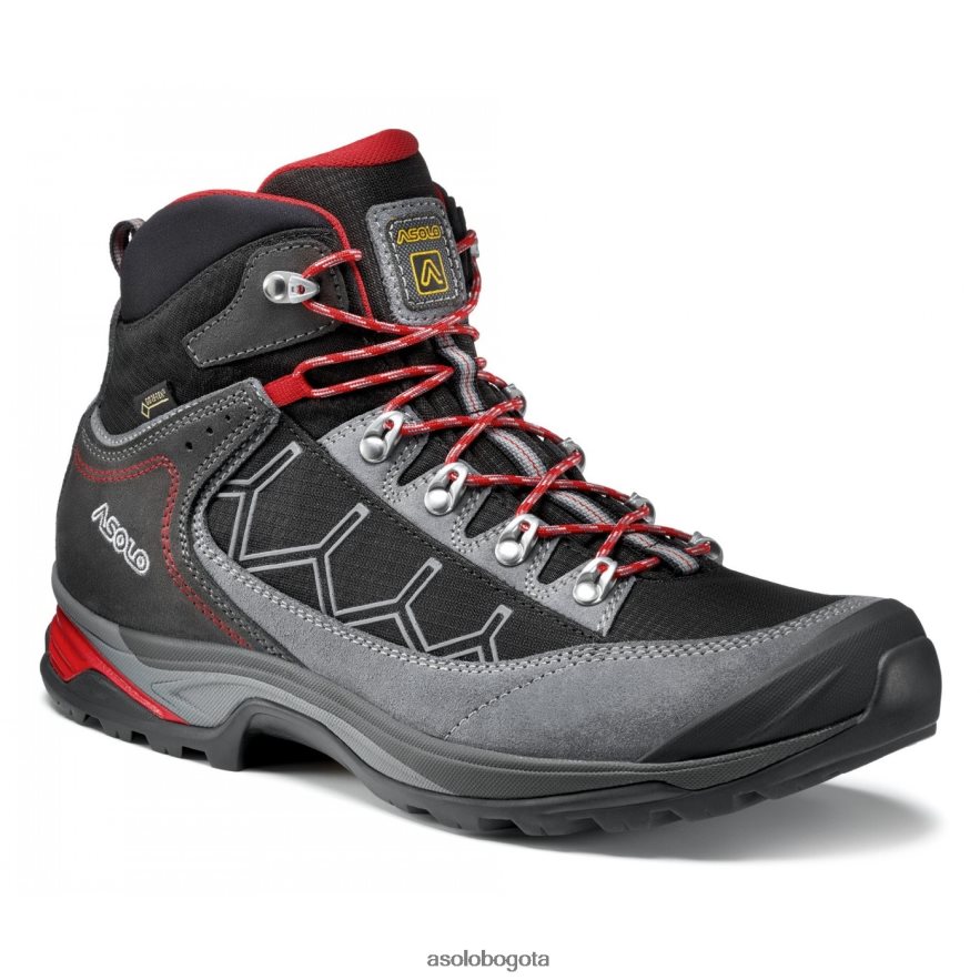Asolo gris negro halcón gv hombres JHHXP484