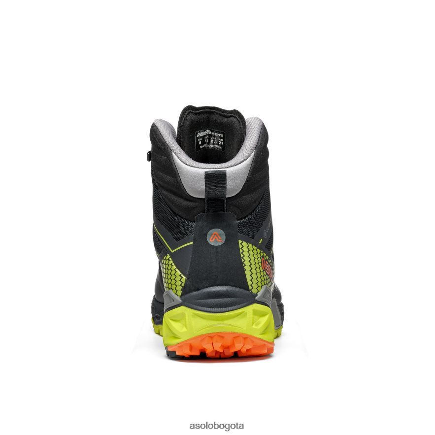 Asolo negro/amarillo de seguridad tahoe mid gtx hombre JHHXP4112