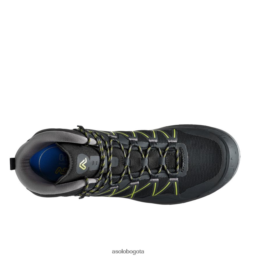 Asolo negro/amarillo de seguridad tahoe mid gtx hombre JHHXP4112