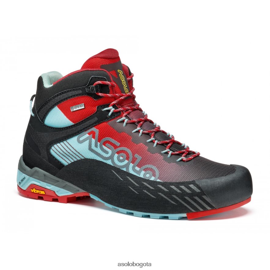 Asolo celadón/rojo amapola eldo mid gv mujer JHHXP4139