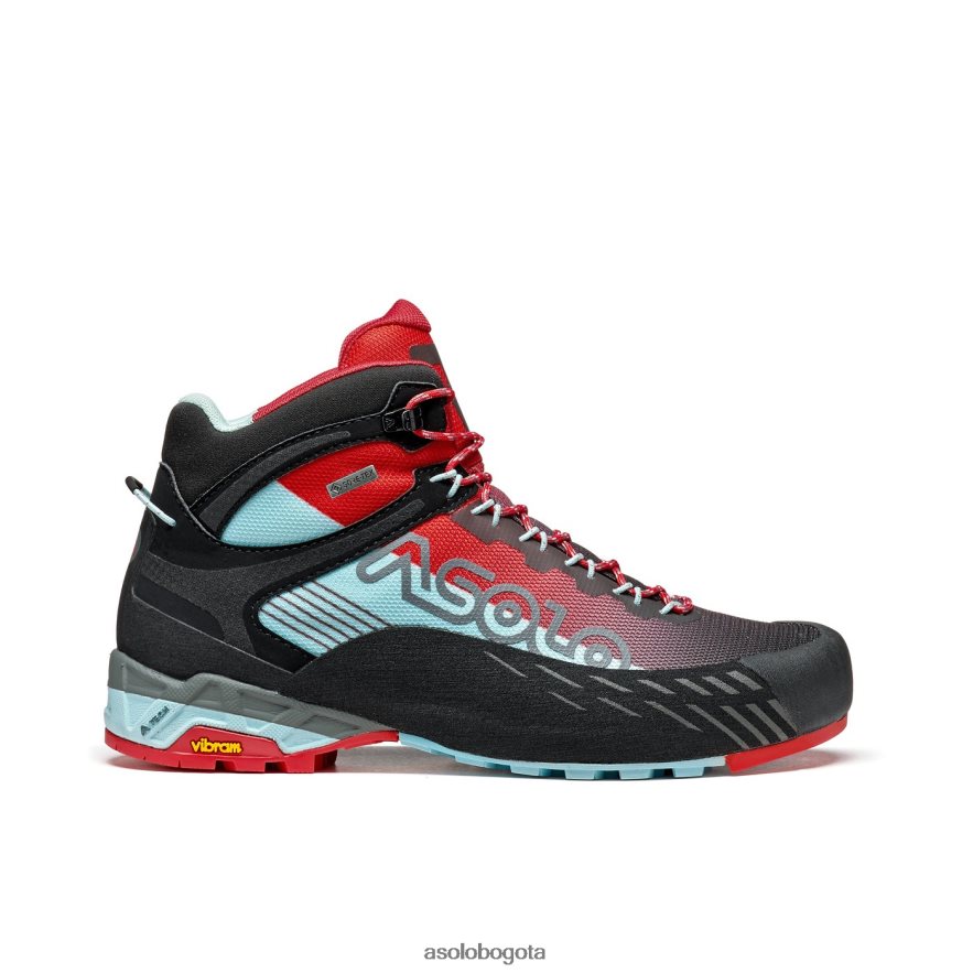Asolo celadón/rojo amapola eldo mid gv mujer JHHXP4139