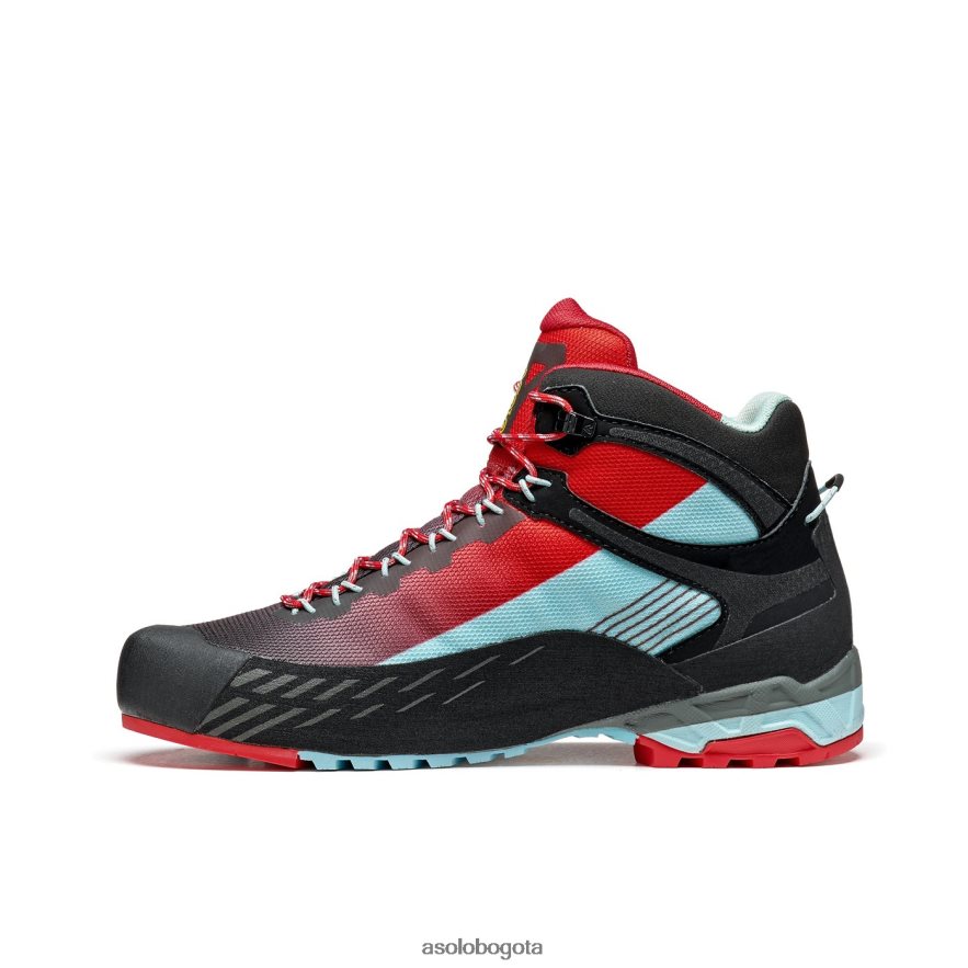 Asolo celadón/rojo amapola eldo mid gv mujer JHHXP4139