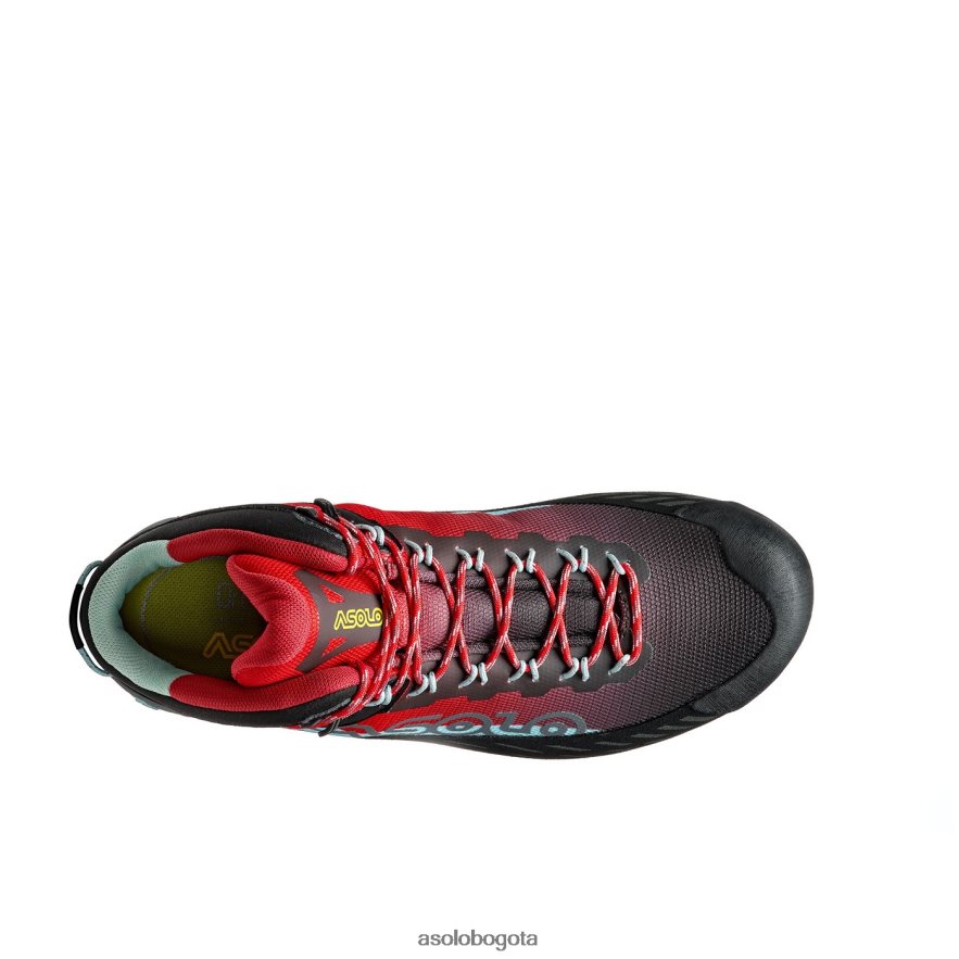 Asolo celadón/rojo amapola eldo mid gv mujer JHHXP4139