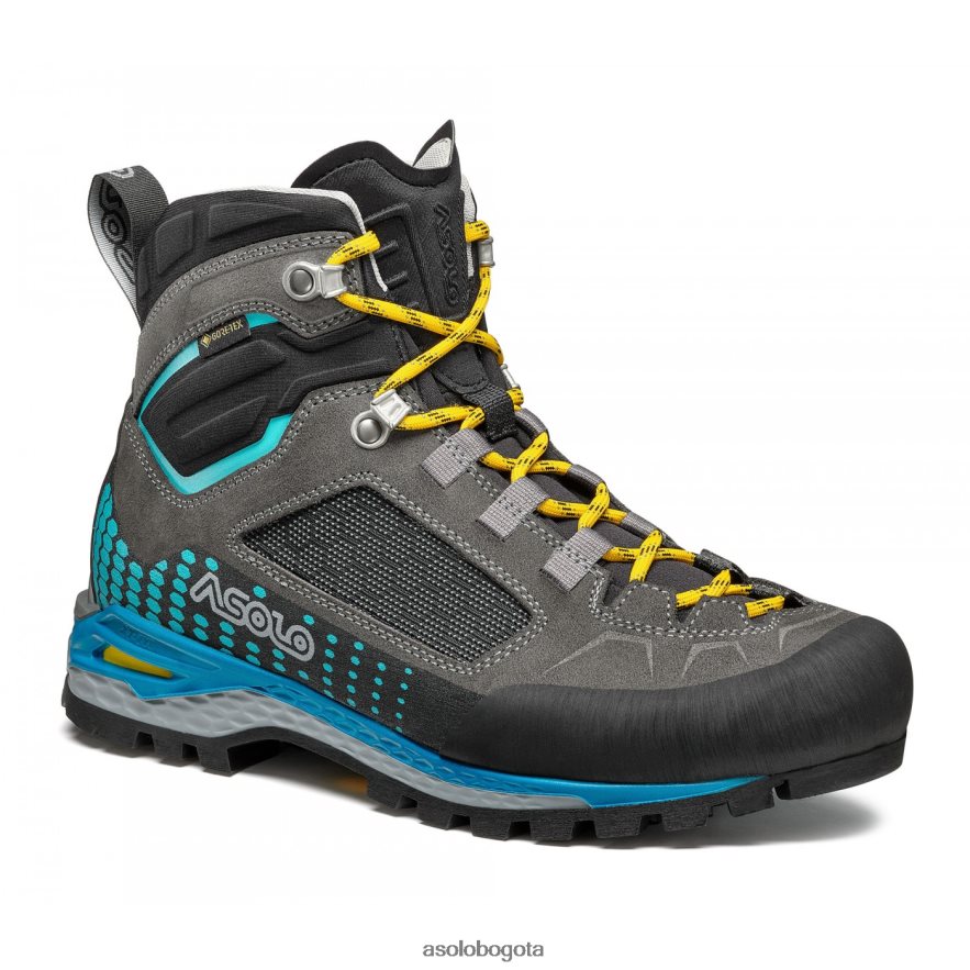 Asolo grafito/azul mar freney evo mid gv mujer JHHXP444