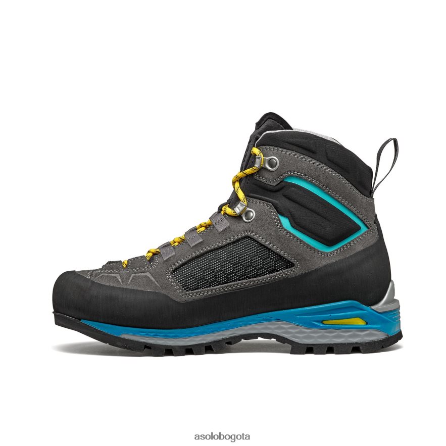 Asolo grafito/azul mar freney evo mid gv mujer JHHXP444