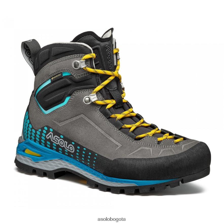 Asolo grafito/azul mar freney evo mid lth gv mujer JHHXP443