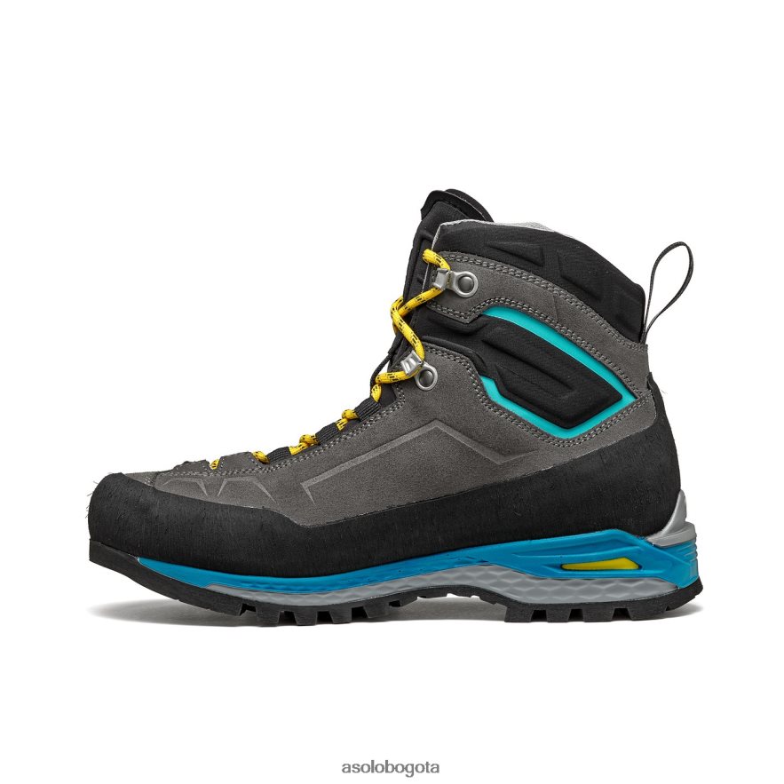 Asolo grafito/azul mar freney evo mid lth gv mujer JHHXP443