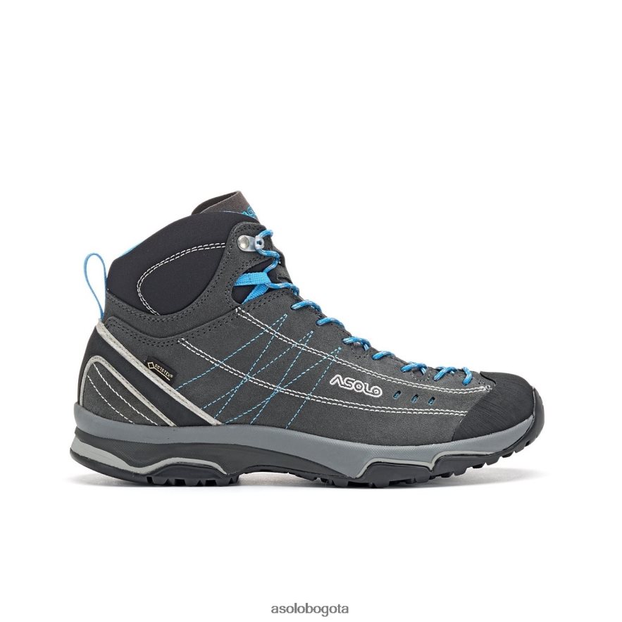 Asolo grafito/plata/azul cian nucleon mid gv mujer JHHXP414
