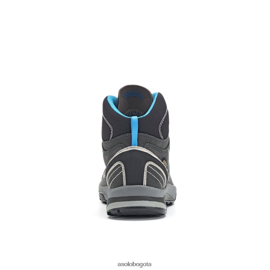 Asolo grafito/plata/azul cian nucleon mid gv mujer JHHXP414