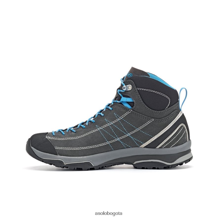 Asolo grafito/plata/azul cian nucleon mid gv mujer JHHXP414