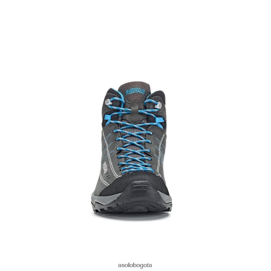 Asolo grafito/plata/azul cian nucleon mid gv mujer JHHXP414