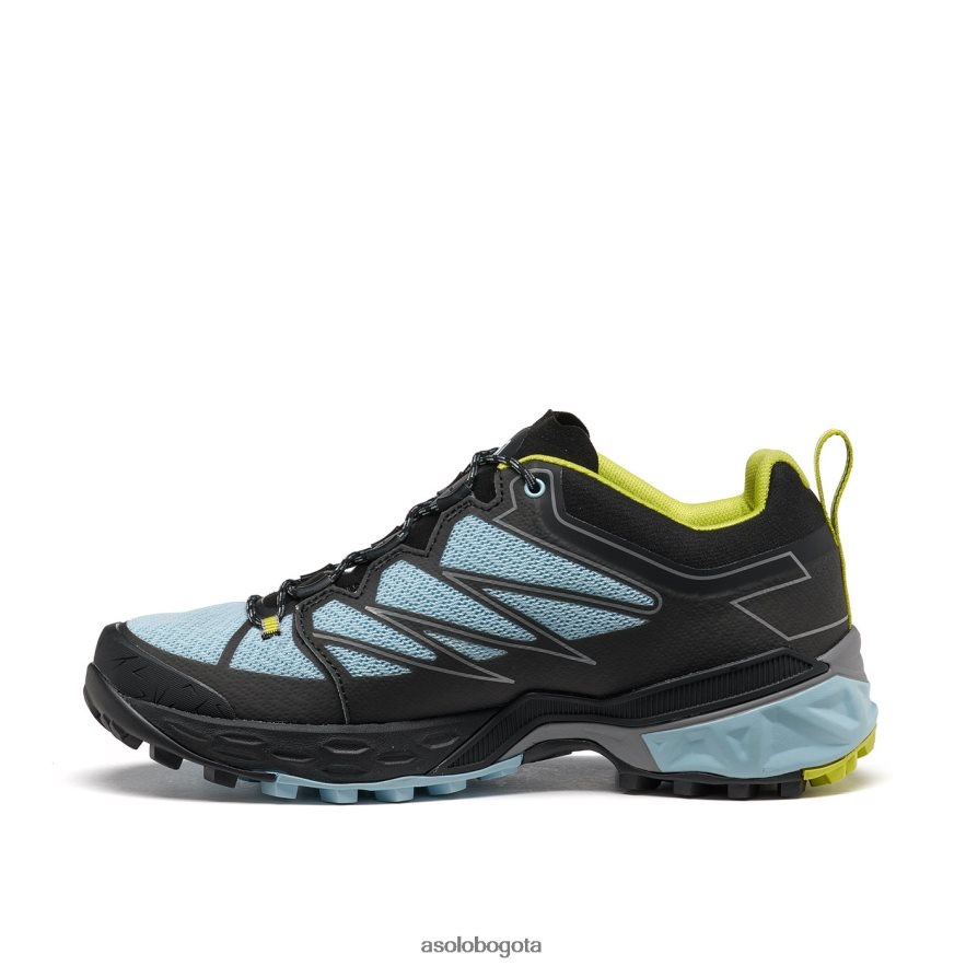 Asolo negro/celadón/amarillo de seguridad mujeres de rock suave JHHXP437
