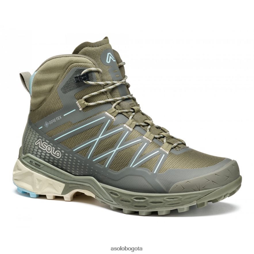 Asolo oliva/celadón tahoe mid gtx mujer JHHXP4144